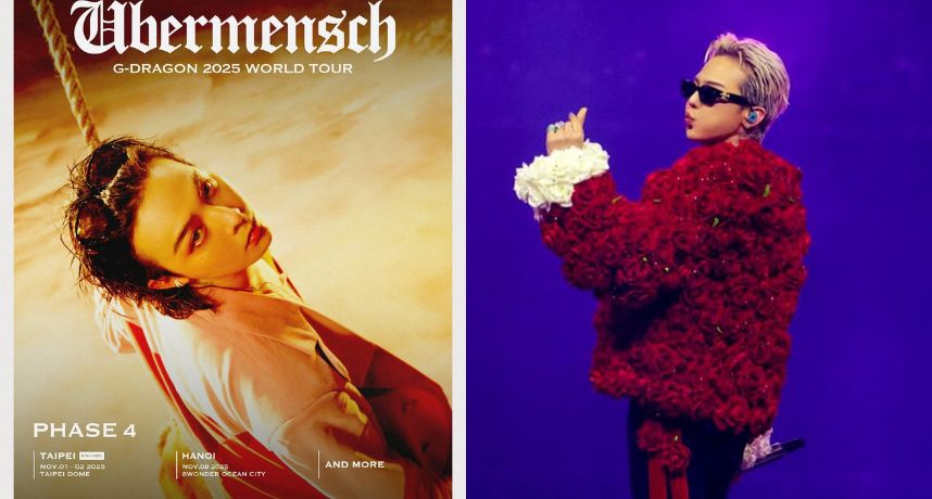 一年與天王見兩次面！G-DRAGON 宣布於臺北大巨蛋連唱兩天 歌迷HIGH翻:「太幸福啦!!!」